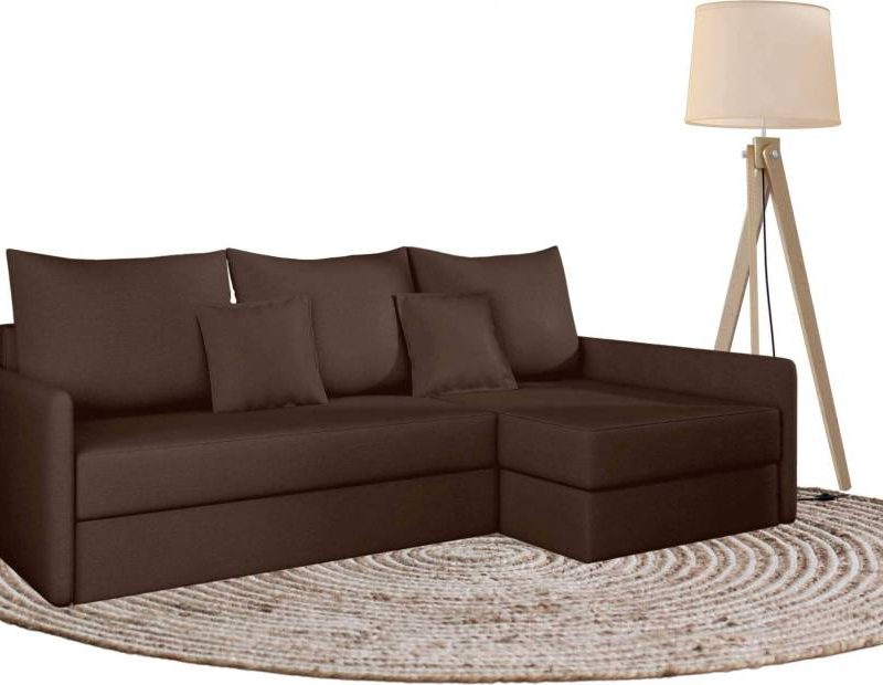 Prawa rogówka rozkładana z funkcją spania arkadia 2 narożnik poko