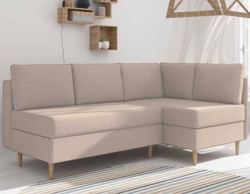 Prawy narożnik na drewnianych nogach prato rogówka rozkładana