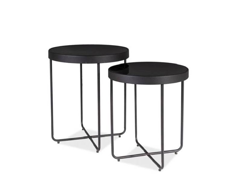 Zestaw stolików kawowych netan 2